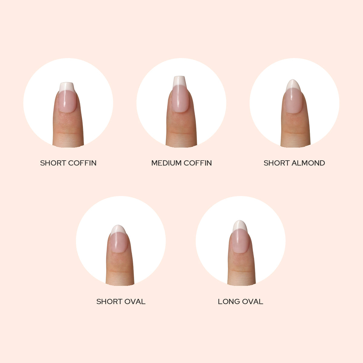 Cream Cloud is a reusable handmade press-on nails set by Leme. The set comes with multiple shapes and lengths. Featuring a refined nude base paired with classic white French tips, this design delivers a polished and versatile look. Made with premium materials, it guarantees long-lasting wear and a smooth, professional finish suitable for any occasion.