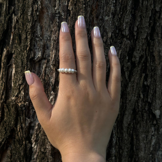 Lavender Petal is a reusable handmade press-on nails set by Leme. Elevate your nail style with the 2025 S/S01 collection, featuring a sophisticated pink base complemented by vibrant yellow French tips. The chrome finish adds a sleek, reflective sheen, enhancing the high-quality craftsmanship. The set comes with multiple shapes and lengths. Perfect for those seeking a modern yet elegant look with durable wear.
