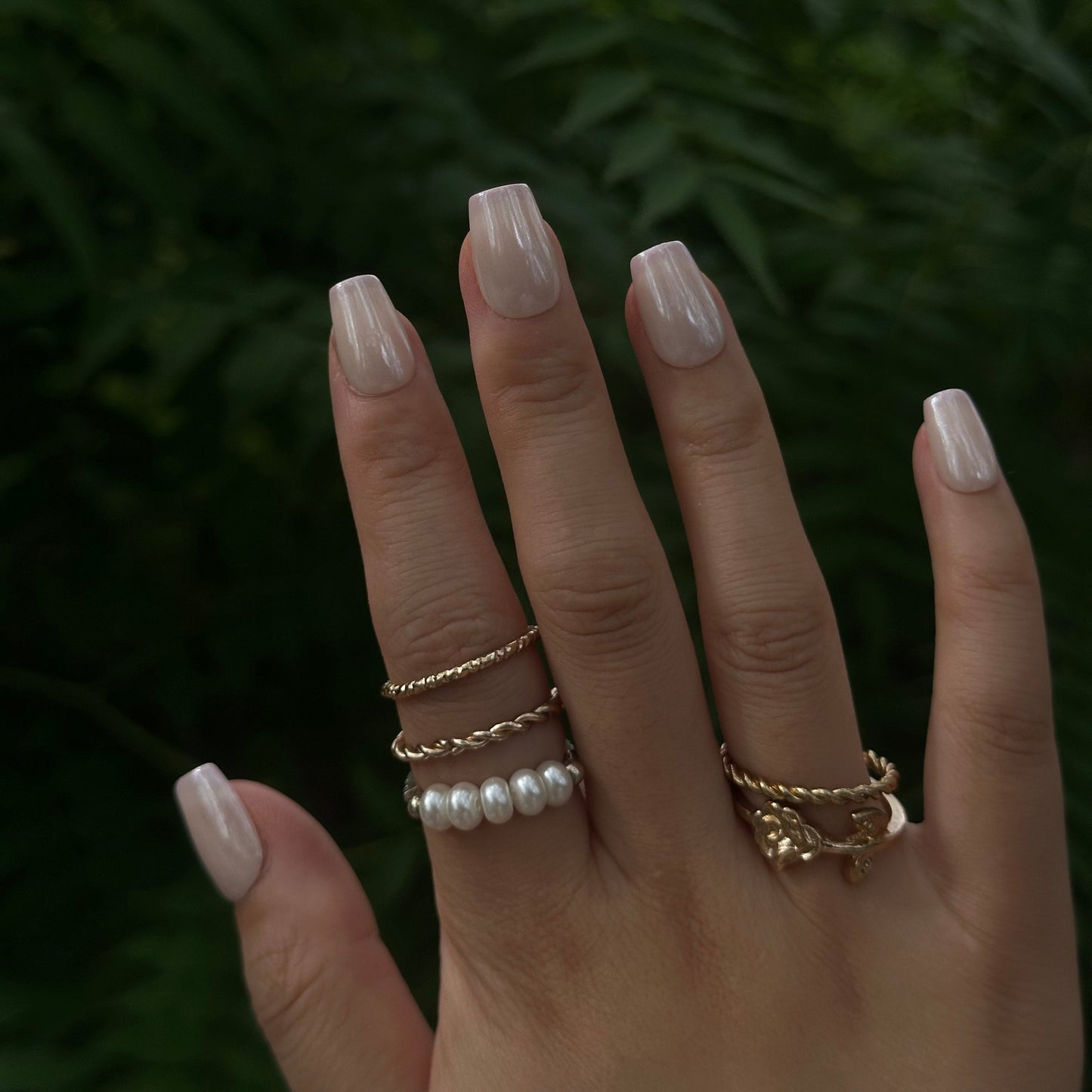 Silky Taro is a reusable handmade press-on nails set by Leme. This elegant nail design features a nude base complemented by delicate light milky purple French tips, offering a subtle yet sophisticated look. The sleek chrome finish delivers a pearl-like shine and an elegance edge. The set comes with multiple shapes and lengths. Crafted with high-quality materials, it ensures durability and a smooth finish, perfect for those seeking a refined and modern manicure. Ideal for both everyday wear and special occas