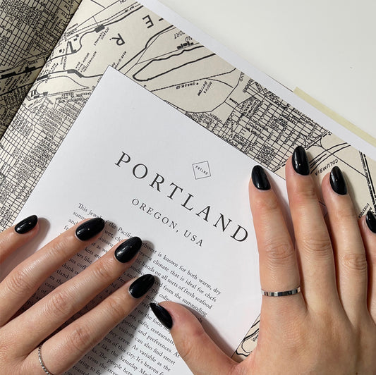 Why Kill is a reusable handmade press-on nails set by Leme, crafted in sleek black with various shapes and lengths to suit your style. Handcrafted with meticulous attention to detail, Why Kill delivers salon-quality results at home. Each nail is individually finished to exacting standards, ensuring a flawless fit and professional appearance every time you wear them.